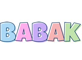 Babak Logo | Name Logo Generator - Candy, Pastel, Lager, Bowling Pin, Premium Style