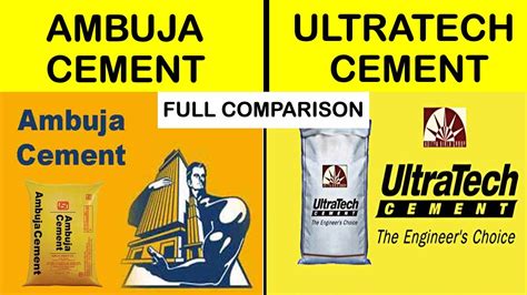 Ambuja Cement Vs Ultratech Cement Full Comparison In Hindi Ultratech