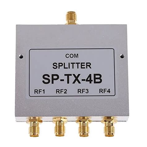 Répartiteur de puissance SMA 4 voies 8G 1500MHz 8000MHz SMA 600 8