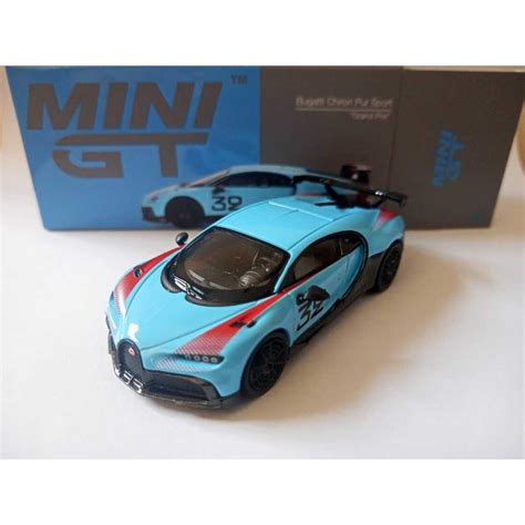 Mini Gt Bugatti Chiron Pur Sport Shopee Brasil