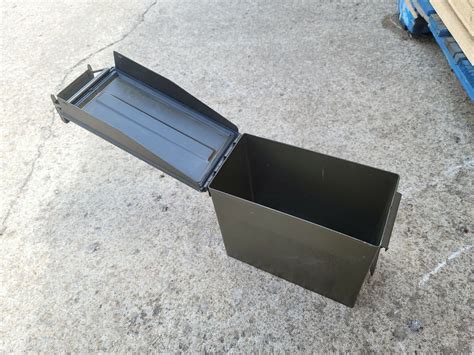 Metal Ammo Can Box 50 Cal Tall Army M728 Fuze Military 50cal M2a1 Ebay