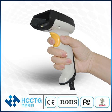 Quick Continuous Wired Rugged Industrial D Barcode Scanner Support Mrz