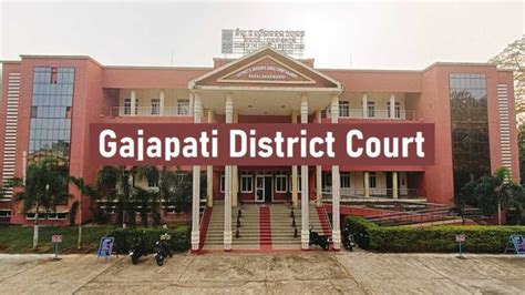 Gajapati Court Recruitment 2024 Clerk Typist Steno 15 Posts