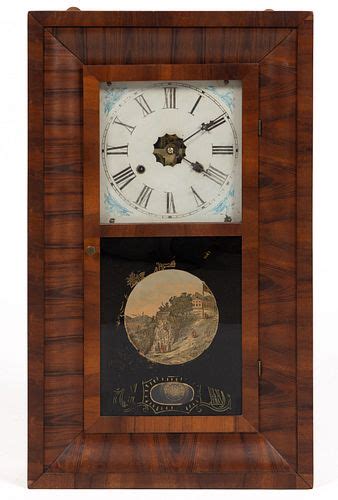 Jerome And Co New Haven Connecticut Mantel Clock Sold At Auction On