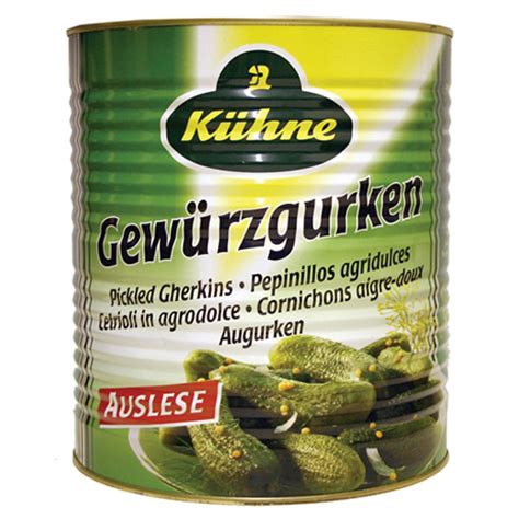 Bulk Buy Kuhne Whole Dutch Gherkins Wholesale Kff