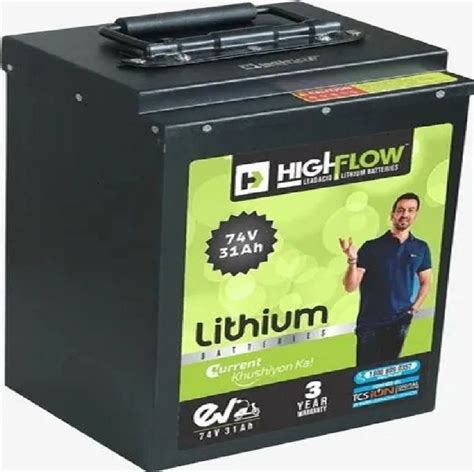 Highflow Lithium Ion Electric Scooty Bike Battery At Rs 4798900 E