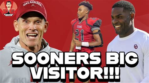 Big Visit For The Oklahoma Sooners Oklahoma Football Ou Recruiting