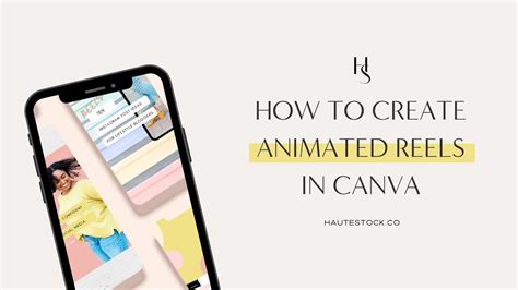 How To Create Animated Instagram Reels In Canva Instagram Tips Youtube