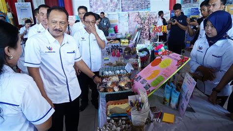 Pj Bupati Jendrika Buka Lokakarya Festival Hasil Panen Belajar Guru