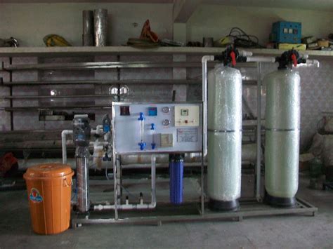 FRP Electric Boiler Water Treatment Plant Capacity 1000 2000 LPH At