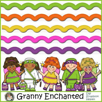 Granny Enchanted S Blog Free Digital Scrapbook Element Pack Ween