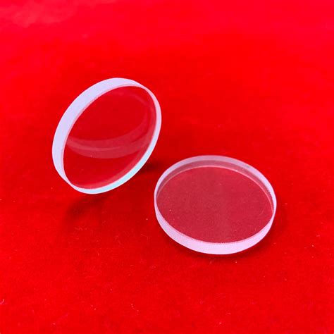 Customized Heat Resistance Round Double Side Polished Transparent Fused