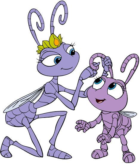 *PRINCESS ATTA & DOT ~ A Bug's Life, 1998 | A bug's life, Cute disney ...