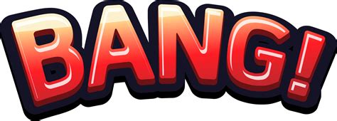 Bang Comic Speech Bubble Png