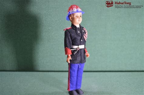 Купить Кукла "Военный в форме", целлулоид. Винтаж. Франция. Вторая ...