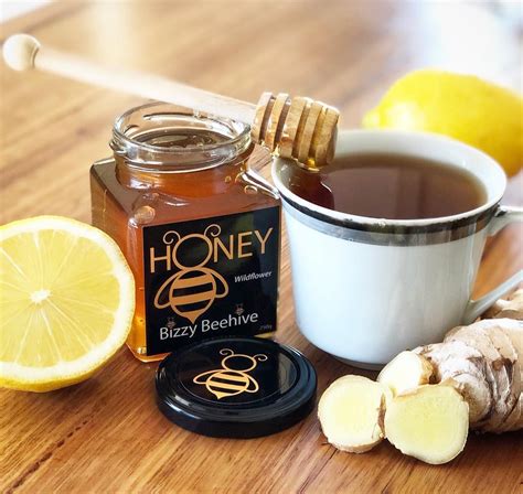 honey lemon ginger tea - Bizzy Beehive