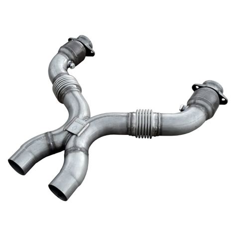 Pypes Performance Exhaust® Xfm76 Stainless Steel X Pipe With Integrated Catalytic Converter