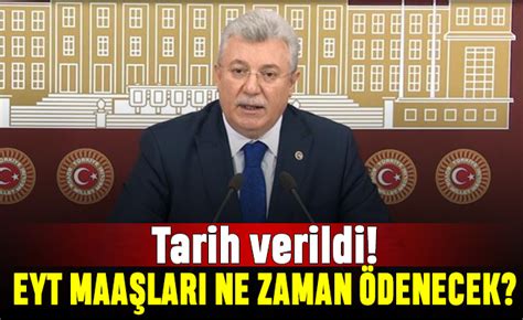 Tarih verildi AK Parti EYT maaşlarının ne zaman ödeneceğini açıkladı