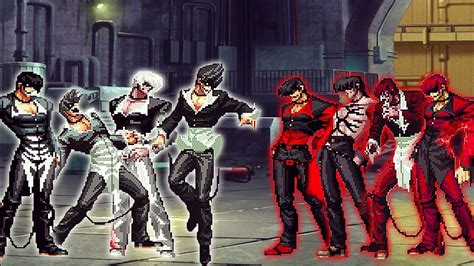 Kof Mugen White Flame Iori Yagami Team Vs Red Flame Iori Yagami Team