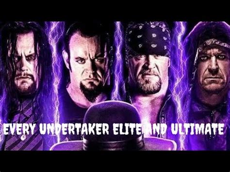 Every Undertaker Elite And Ultimate YouTube