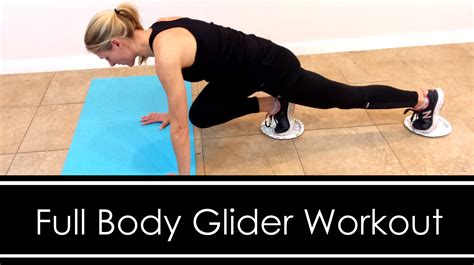 Full Body Workout With Gliders Or Paper Plates Glider Workout