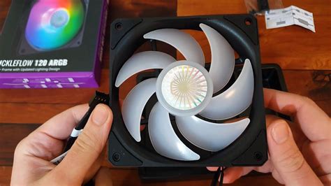 Unboxing Cooler Master SICKLEFLOW 120 ARGB Case Fan YouTube