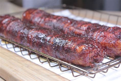 Irresistible Smoked Meatloaf Logs Recipe