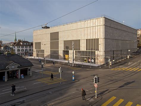 Erweiterungsbau F R Das Kunsthaus Z Rich Glas Kultur Baunetz Wissen