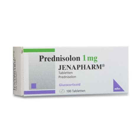 Prednisolon 1 Mg Jenapharm Tabletten DK Pharma GmbH