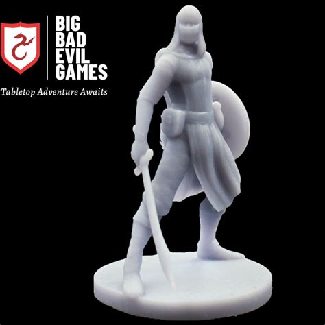 Ninja Miniature 28mm Scale Perfect Hero Mini For Dandd Pathfinder And