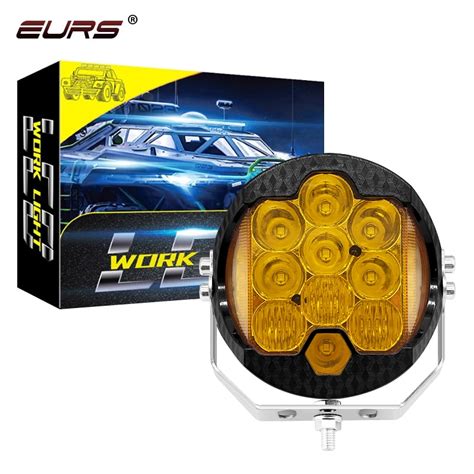 Phare Led Drl Avec Faisceau Wrangler 5 Pouces 50w 5000lm Pour Niva