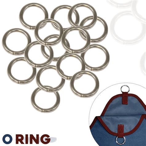 Silver O Ring Non Welded Stainless Steel Buckle For Backpack Etsy UK