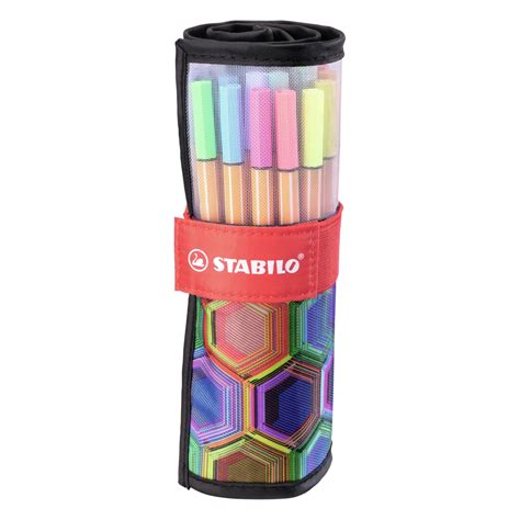 Stabilo Point Fineliner Er Rollerset Arty Edition Confetti Campus