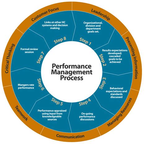 Performance Management Process Model Diagram Process Perform