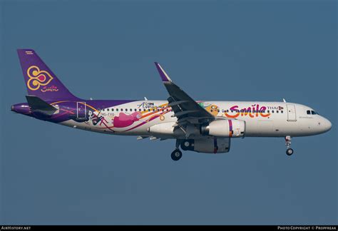 Aircraft Photo Of HS TXQ Airbus A320 232 Thai Smile AirHistory