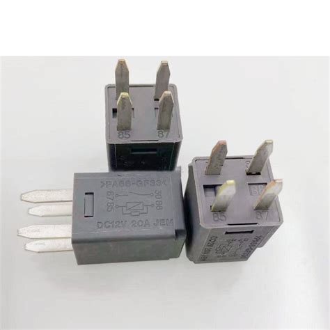 Amazon.com: 2Pcs PA66-GF33 DC12V 20A 350 Relay : Automotive