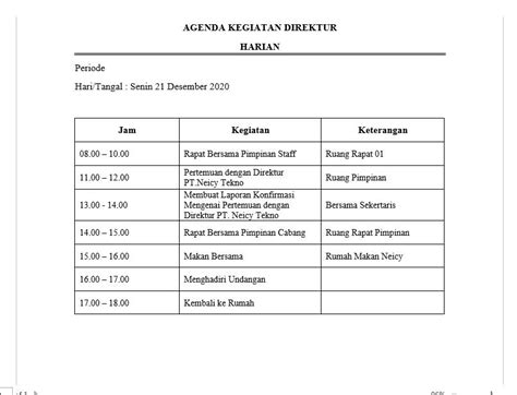 menulis jadwal  benar imagesee
