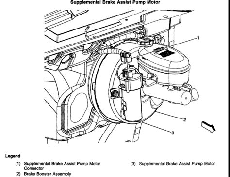 Service Brake Booster 2003 Chevy Silverado