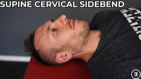 Supine Cervical Side Bend Youtube