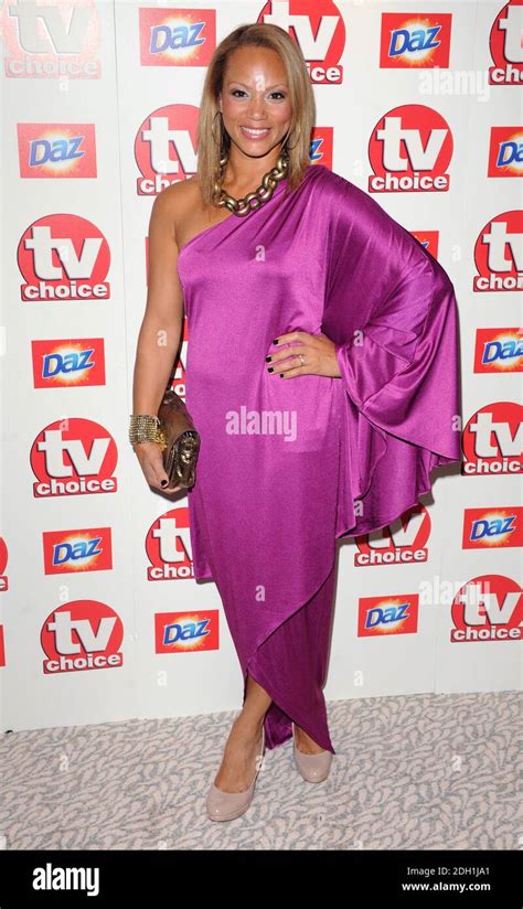 Angela Griffin Arriving At The Tv Choice Awards The Dorchester Hotel