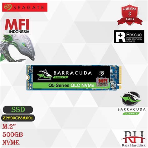 Jual Seagate Barracuda Ssd Q M Pcie Gen Nvme Gb M Gb