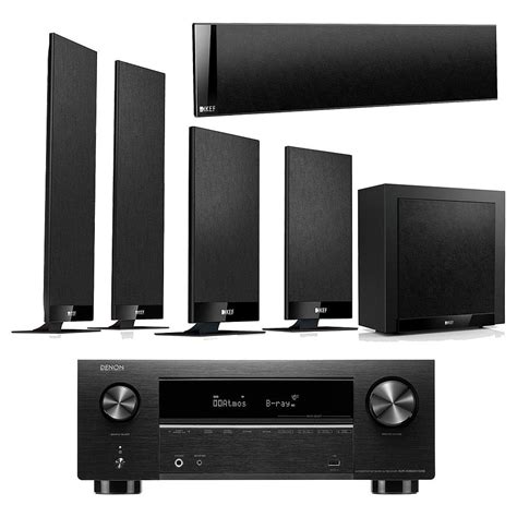 Denon Avr X H Dab Noir Kef T Ensemble Home Cin Ma Denon Sur