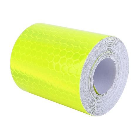 3M Fluorescent Reflective Tape Safety Barrier Tape Yellow Green