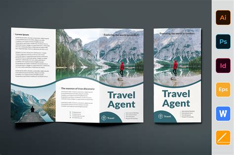 Travel Agent Brochure Template Graphic By Amber Graphics · Creative Fabrica