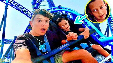 He Passed Out On A Roller Coaster Youtube