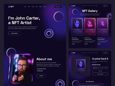 Nft Website Template