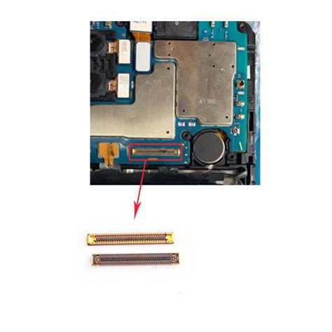 LCD Display Screen FPC Connector For Samsung Galaxy A12 A125F A125F DS