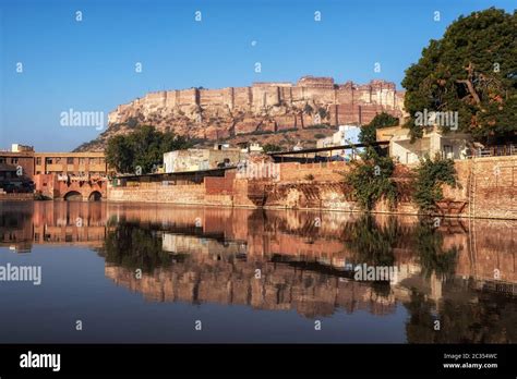 Mehrangarh Fort Lake Hi Res Stock Photography And Images Alamy