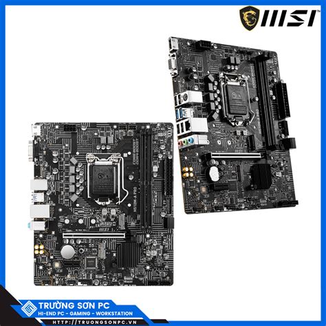 Mainboard MSI H510M A PRO Khe Cắm SSD M 2 NVME Socket 1200