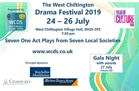 The West Chiltington Drama Festival 2019 At West Chiltington Village